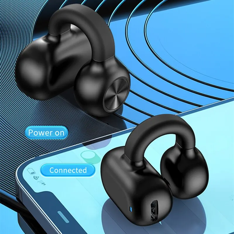 Z28 Ear Clip Not In Ear Open OWS External Earring Single Ear Wireless Bluetooth Business Sports Games Comfortable