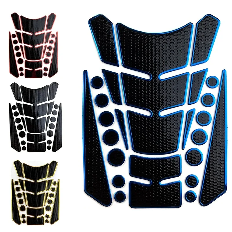 

10PCS Personalized Variable Patterned Plastified Decorative Sticker & Decals for Motorcycle Gas Tanks - Compatible Models