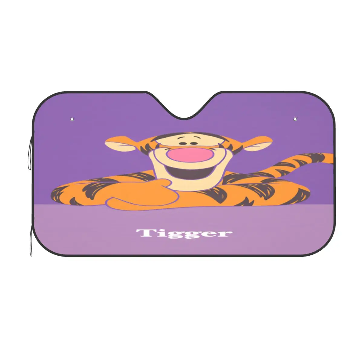 

Большой солнцезащитный экран для лобового стекла автомобиля 140x75 см с изображением Винни-Пуха и Тигра, складной, с защитой от ультрафиолета, для переднего стекла автомобиля