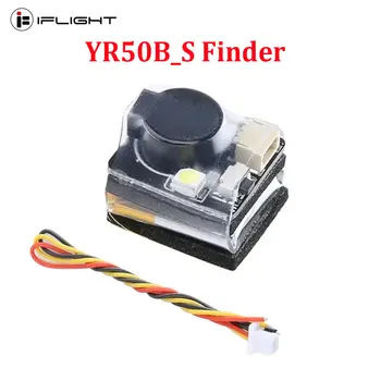 IFlight YR50B_S מוצא באזר 100dB BB טבעת אור LED אזעקה 100 דציבלים BF F7 ניתן לתכנות עבור FPV Quadcopter ומטוס RC