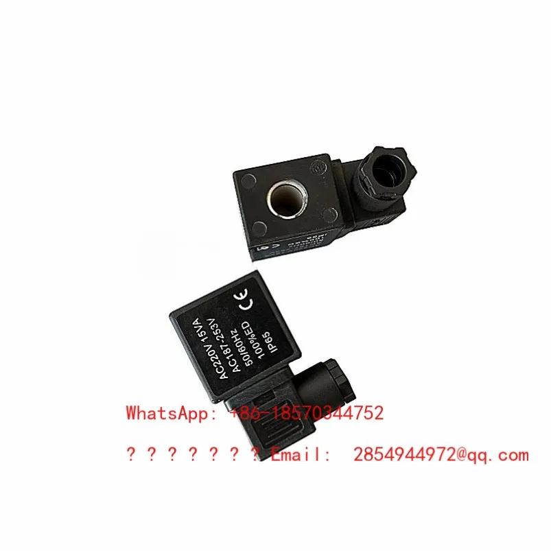 Pneumatic Solenoid Valve Air Compressor Electronic Drain Valve Coil AC220V 15VA AC187-253V 50/60HZ view 2