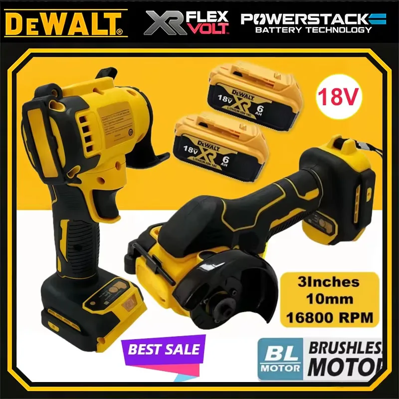 DEWALT Akku-Schleifmaschine 3 Zoll Poliermaschine Elektrischer Diamant-Schleifer Elektrowerkzeuge