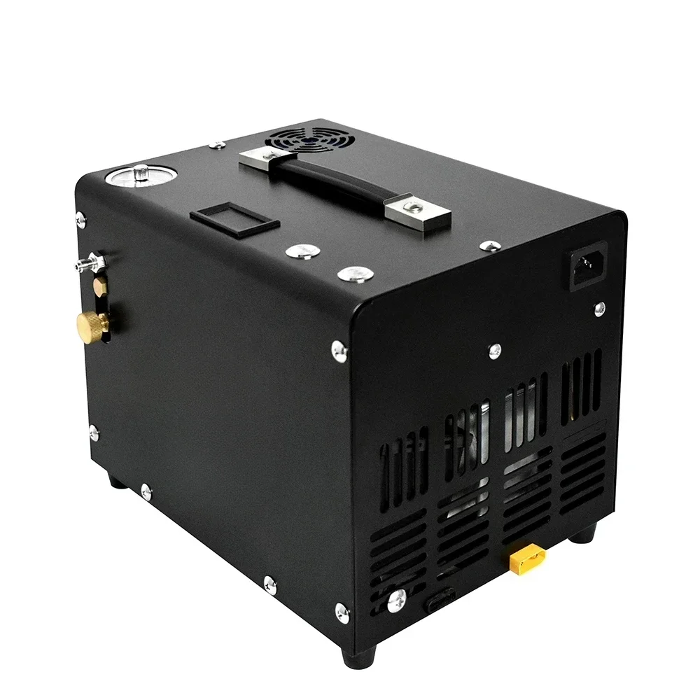 Hot SalesTUXING TXET062 4500Psi 300Bar Built-in Power Adapter Air Compressor High Pressure Pump Pneumatic Inflator Tank