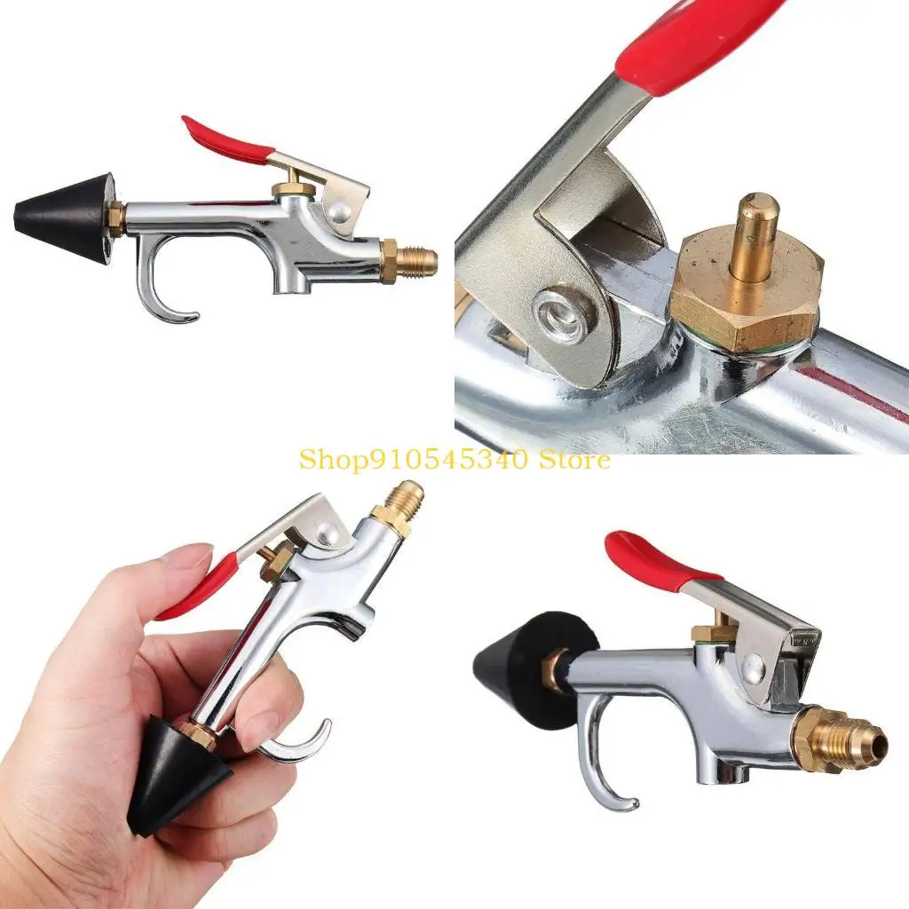 U2JA Auto Car A/C Line Set Flush Tool Car Air Conditioner Canister Guns Nozzle Air Conditioning Cleaning Tool Replacement Kit