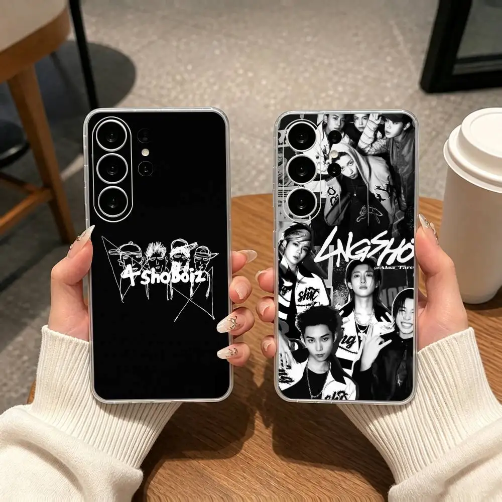 Hip-hop LNGSHOT Bestselling  gift Phone Case For Samsung S25,S24,S21,S22,S23,S30,Ultra,S20,Plus,Fe Transparent Cover