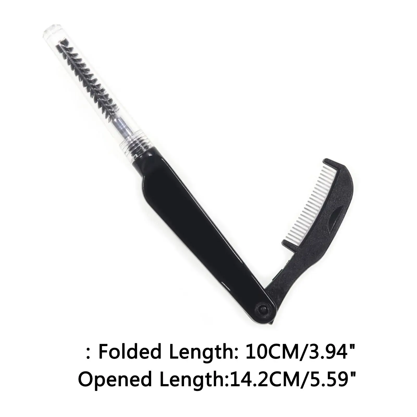 Fly Tying Tool Foldable Stainless Nylon Dub Brush Tease Out Feather Fiber Dubbed Legs Bodies