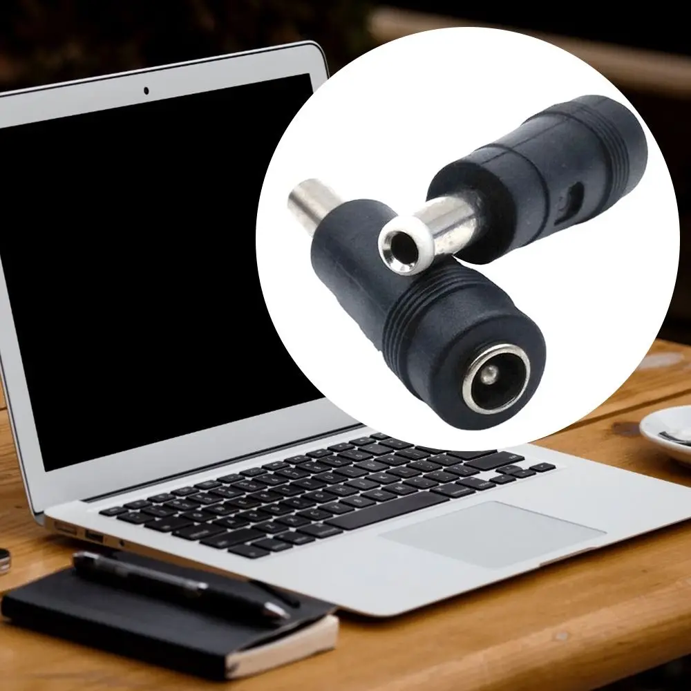 5.5 x 2.1 mm 5.5*2.1 Female to Male 5.5*2.5 Conversion Head Jack DC Adapter DC Power Connector DC Power Plug Jack 5.5 x 2.5 mm