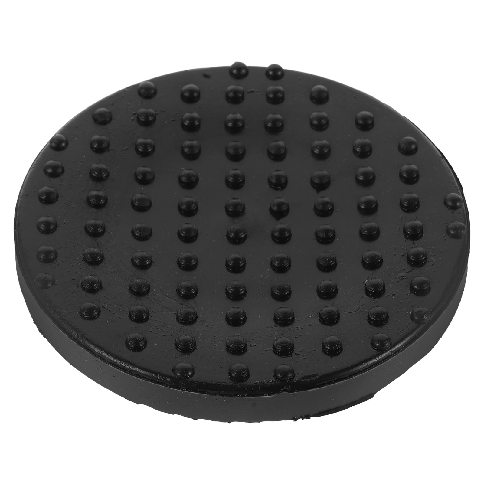 

Hydraulic Jack Foot Pad Set of 4 Thickened Rubber Pads for Automotive Lift Stability Safe Jacking Support Base