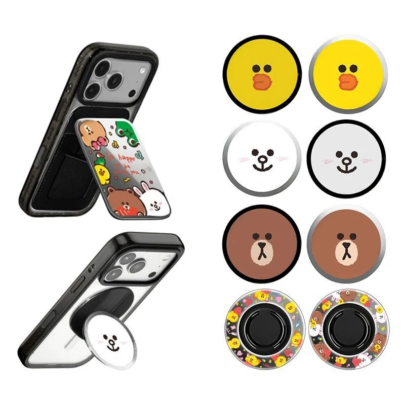 

Cartoon Duck Face Magnetic Grip Card Holder Phone Stand for IPhone Holder Mount Support for Galaxy Phone Accessories
