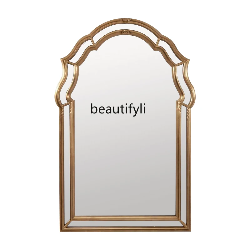 

Entrance Wall Hanging Decorative Mirror Wall Dressing Mirror Bedroom Makeup Background Wall Bathroom Mirror
