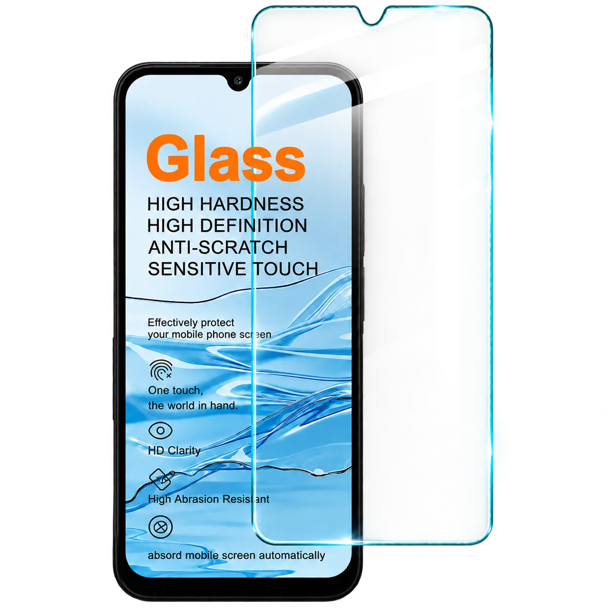 Glass For Redmi 17C 5G Global Protector Film  HD Clear 9H Hardness Anti Scratch Anti Fingerprint Oleophobic Coating FM0001
