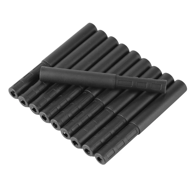 

10Pcs Golf Club Carbon Fiber Extension Rods Kit Butt Extender Stick Shaft Putter Golf Accessories