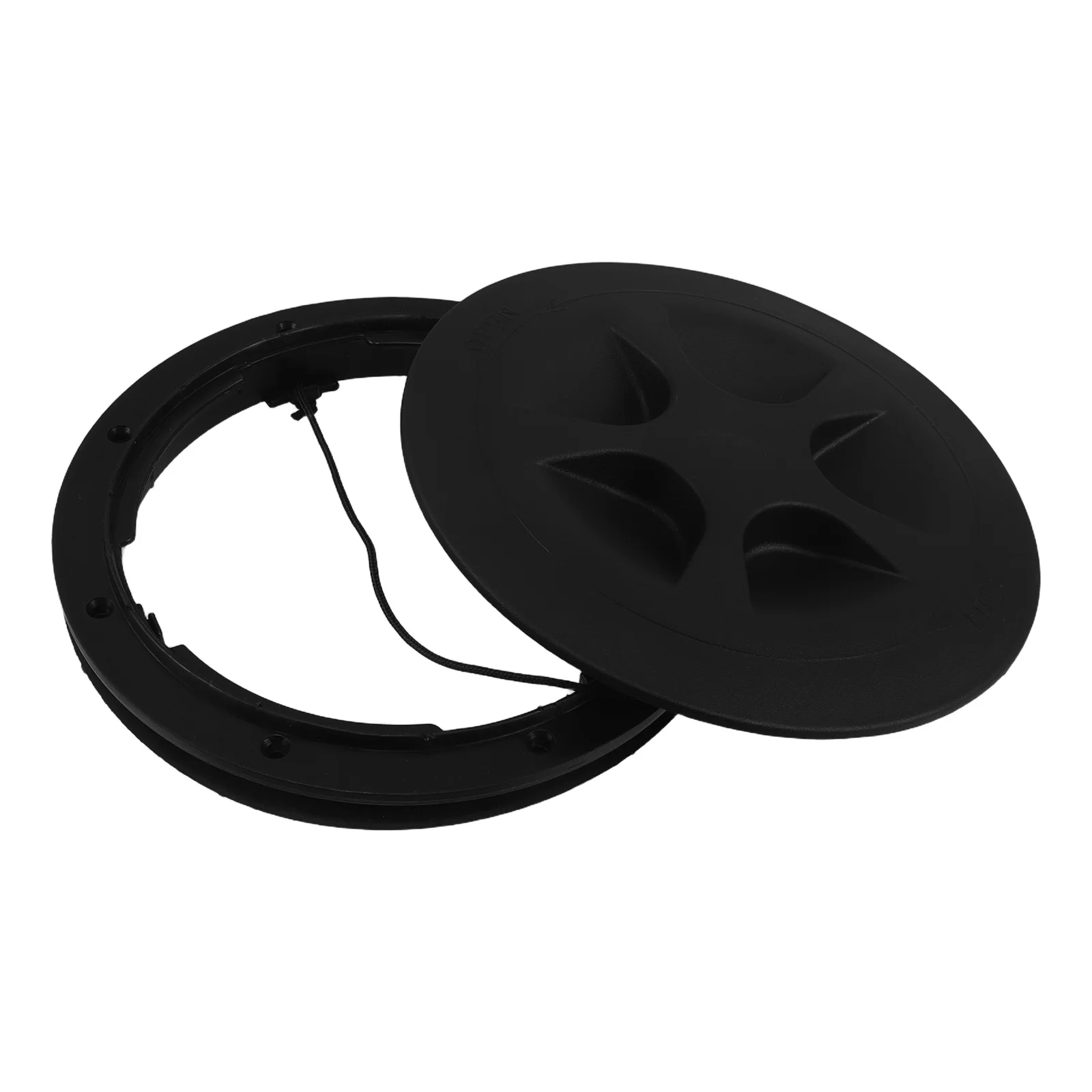 

Rotating Hatch Cover 7.47Inch Plastic Marine Deck Plate Waterproof Boat Storage Hatch Lid For Kayak Yacht Fishing Boat
