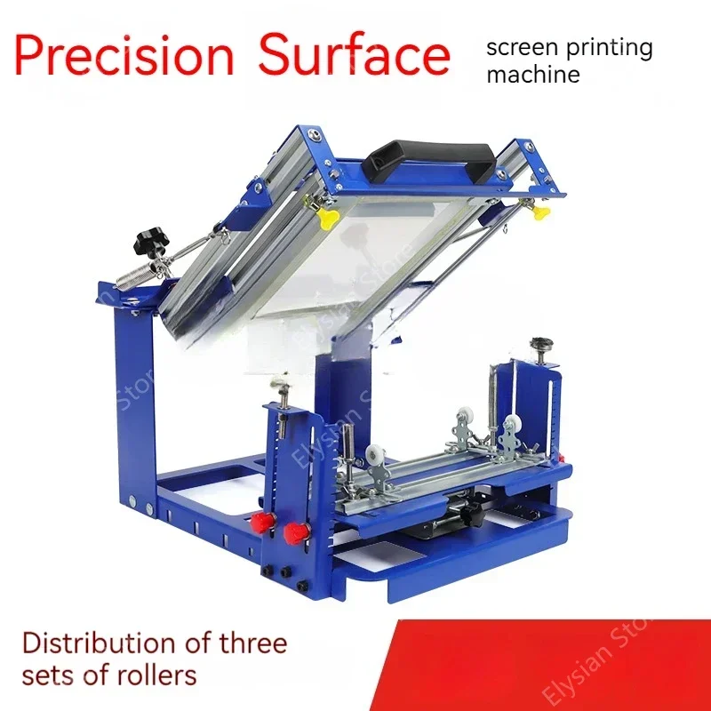 Curved Screen Printing Machine Press Silk Screen  Machine screen printing station use for bottle printing