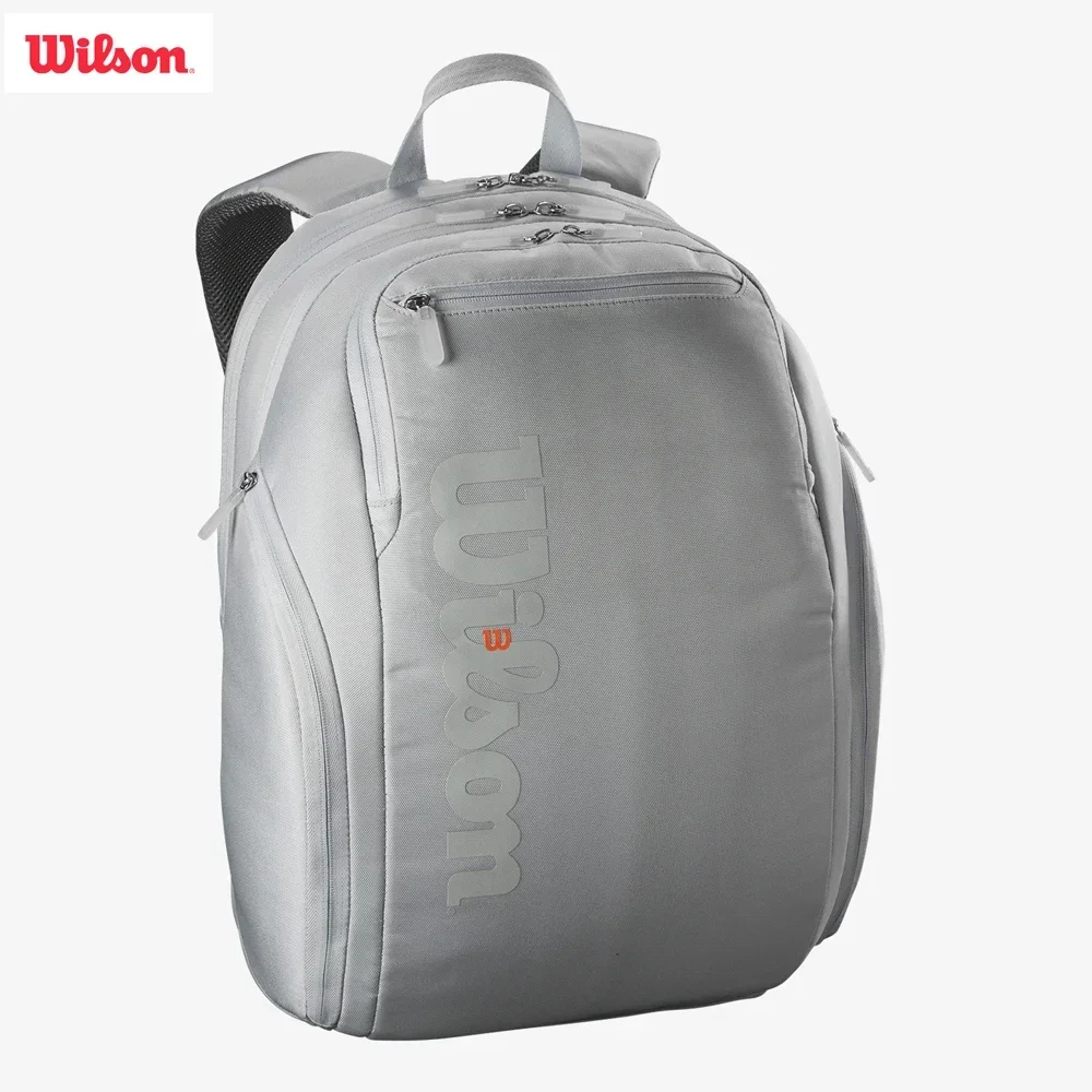 Wilson 2024 Shift Super Tour Tennis Backpack High-level Racquet Bag 2 Pcs Racket Backpack With Pocket Gray NWT WR8030001001