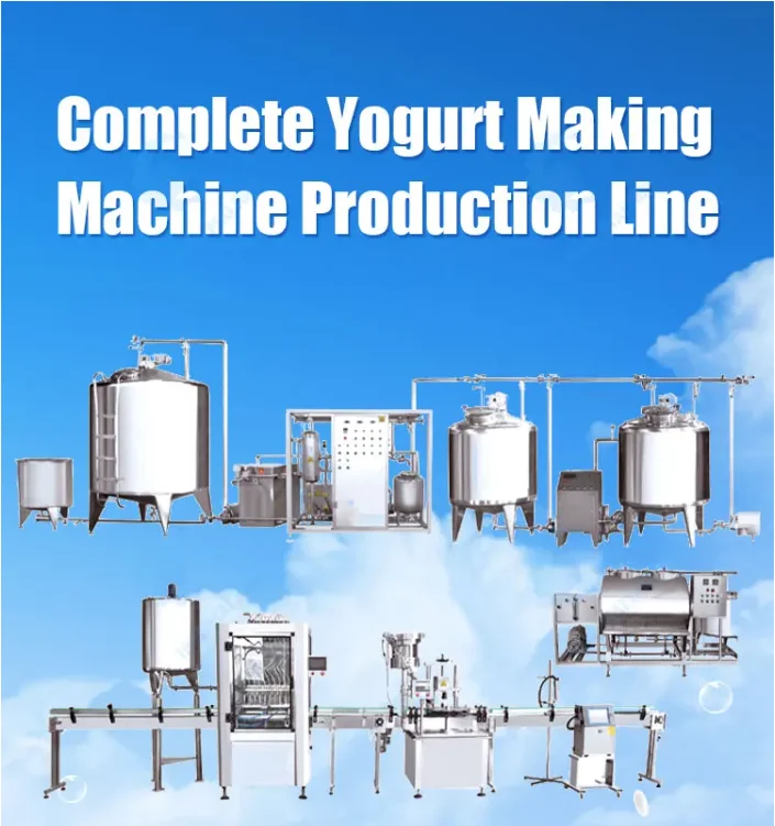 Yogurt Making Machine / Yogurt Maker / Yogurt Production Line