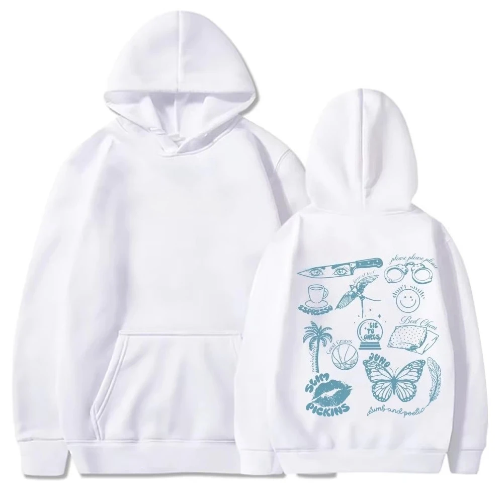 Funny Graphic Hoodies Long Sleeve Casual Hooded Sweatshirts Women Men Clothing Printing Unisex Top One Piece Hoodie