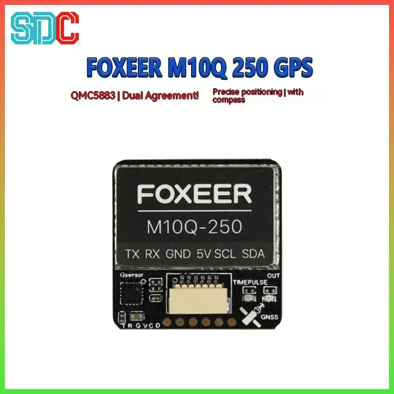 

Foxer M10q 250 GPS FPV Traverse Machine Игрушка для прецизионного позиционирования с двойным протоколом и компасом для игрушек с дистанционным управлением
