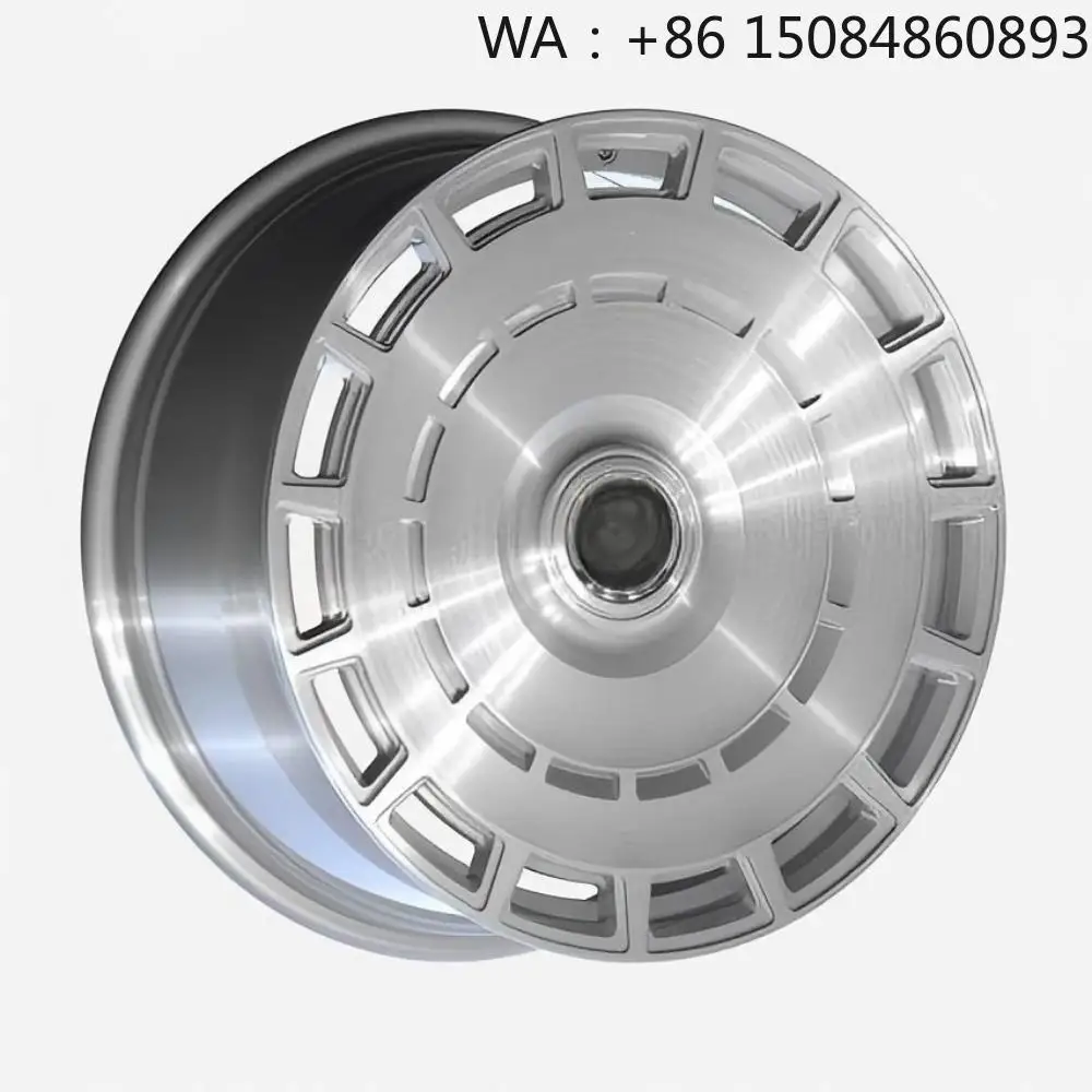 

High end private customization 22-23 Inch 5x120 PCD 40mm ET Rims, Brushed Silver Forged Alloy Wheels for Passenger Cars