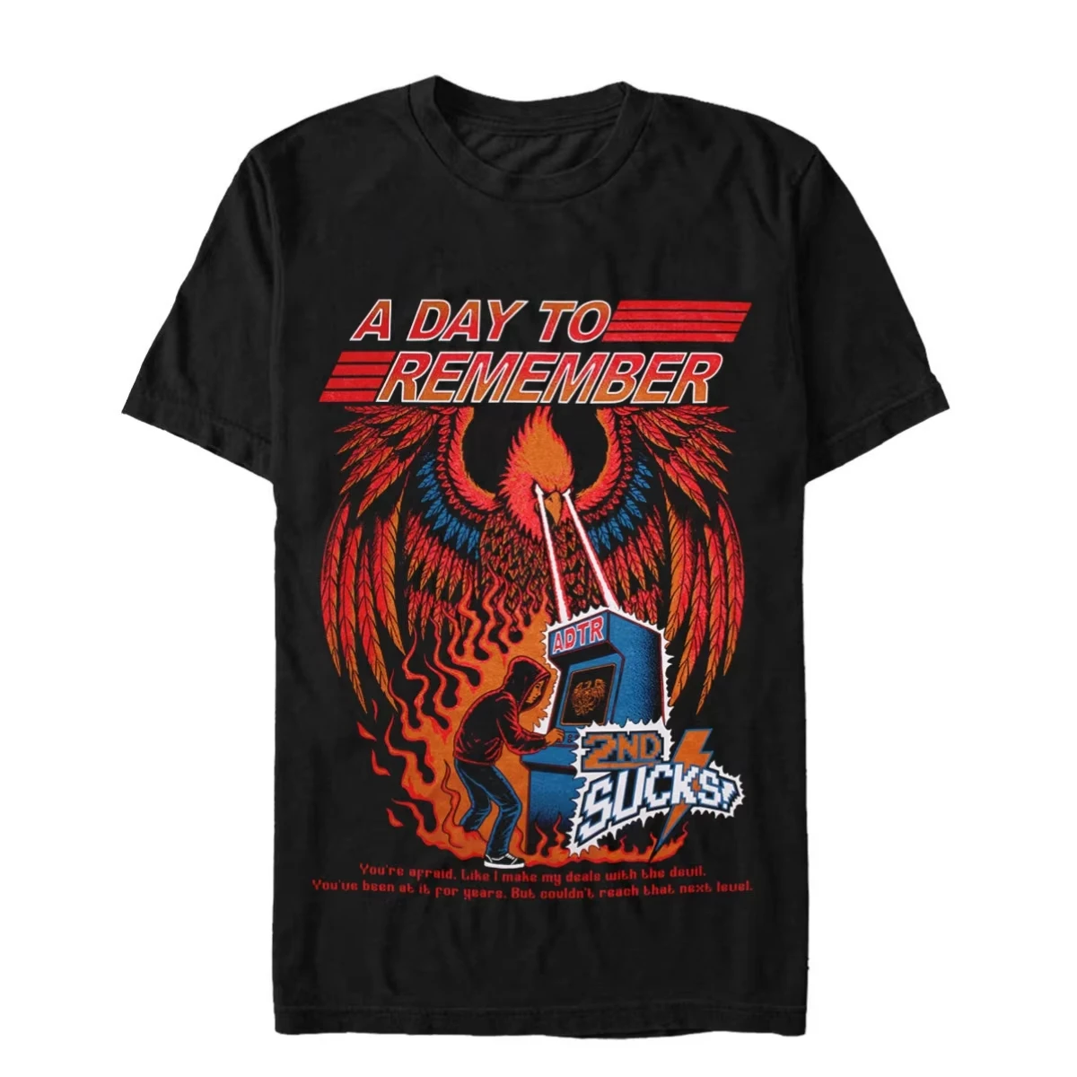 A Day To Remember Shirt Vintage Washed Unisex Oversized Rock Streetwear Soft Cotton Short Sleeve Tee Gift Clothing Tops Hot Sale