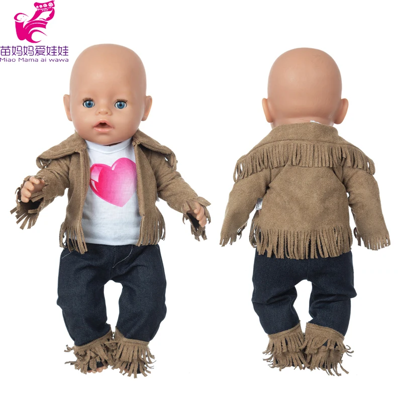 Dolls Coat Baby Doll Clothes Winter Vest for 18 Inch Girl Doll Jackets Toys Doll Outfits