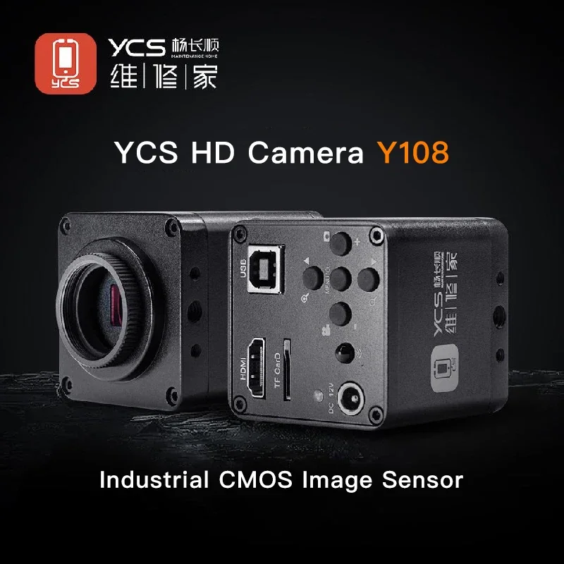 YCS 4K Trinoculaire Microscoop Camera CMOS HDMI 1080P Industriële Video Digitale Beeldverwerving USB Camera voor PCB Reparatie tools