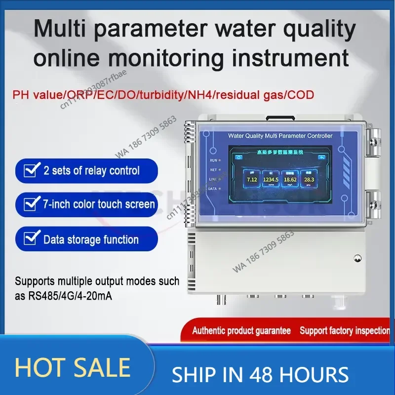 Aquaculture Multi-function Multi-parameter Water Quality Online Monitor