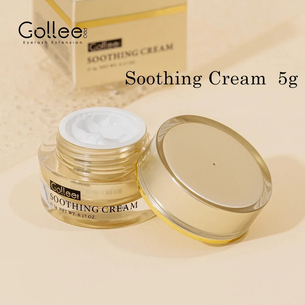 Gollee Eyes Anti-Allergie-Creme nach Wimpernkleber, verhindert Augenreizungen, Anti-Rötungen, Schwellungskleber, Wimpernverlängerungsallergie