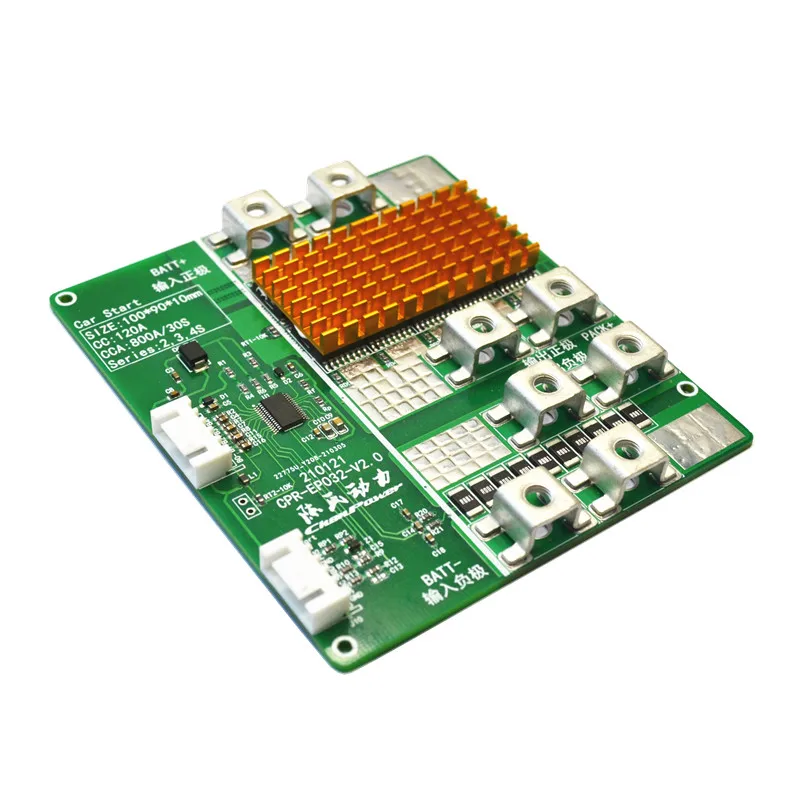 car start ternary lithium / Lifepo4/ lithium cobalt oxide battery protection board IIC real-time communication 3S 4S 150A BMS