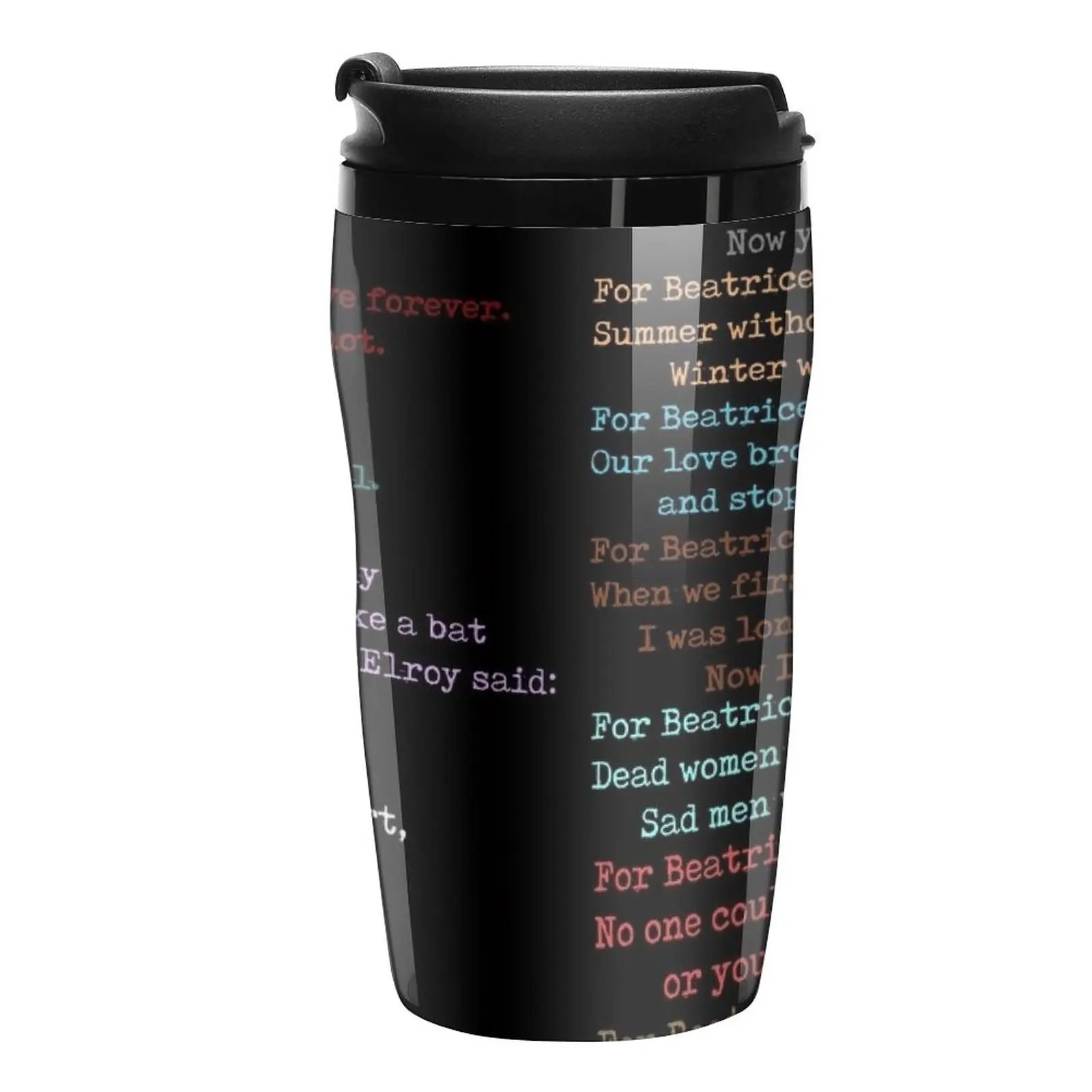 

New A Series of Unfortunate Events Beatrice Baudelaire Travel Coffee Mug Cups For Cafe Original And Funny Cups To Give Away