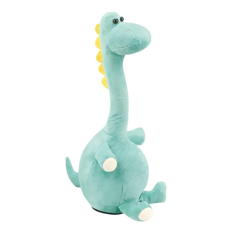 Dancing Talking Singing Dinosaur Plush Toy Electric Soft Plush Animal Toy Repeats What You Say Singing Interactive Baby Toys