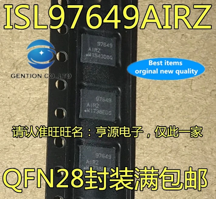 

5 шт. 97649AIRZ ISL97649AIRZ QFN28 в наличии 100% новые и оригинальные