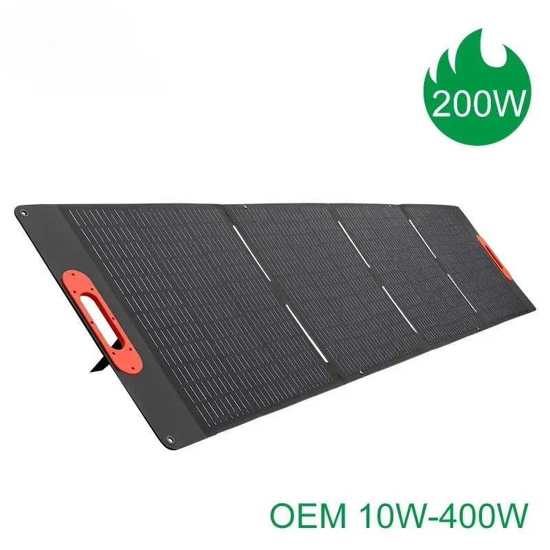 Portable High Efficiency Ip67 Waterproof Integrated Foldable Solar Panel 100W-400W for Outdoor Electric Devices