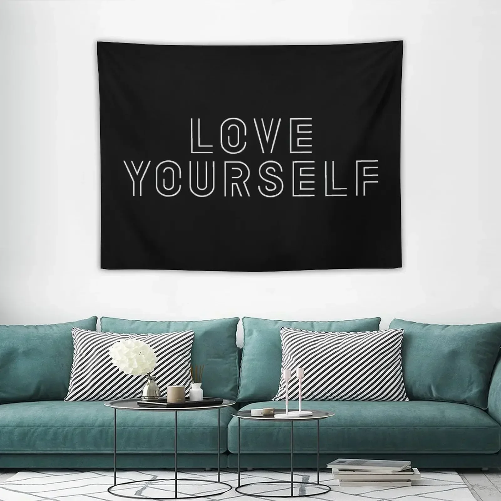 

LOVE YOUR SELF Tapestry Decoration For Rooms Room Ornaments Home Decorations Tapestry