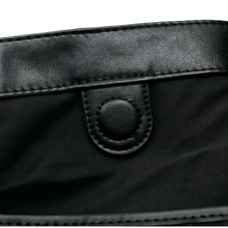 Weiche Tragetasche, Damen-Schultertasche aus Kunstleder mit großer Kapazität, einfarbig, mit Magnetverschluss, vielseitige Freizeit- und Pendler-Handtasche – Detail 6