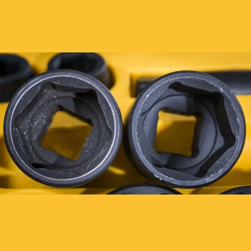 DEWALT DWMT74739 1/2인치 드라이브 조합 임팩트 소켓 세트 23피스 드라이브 딥 소켓 세트 육각 섕크 소켓 어댑터