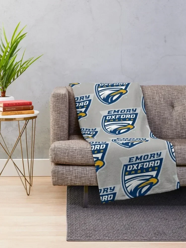 Emory U Eagles Throw Blanket Blankets For Baby Luxury Designer Large Custom Blankets