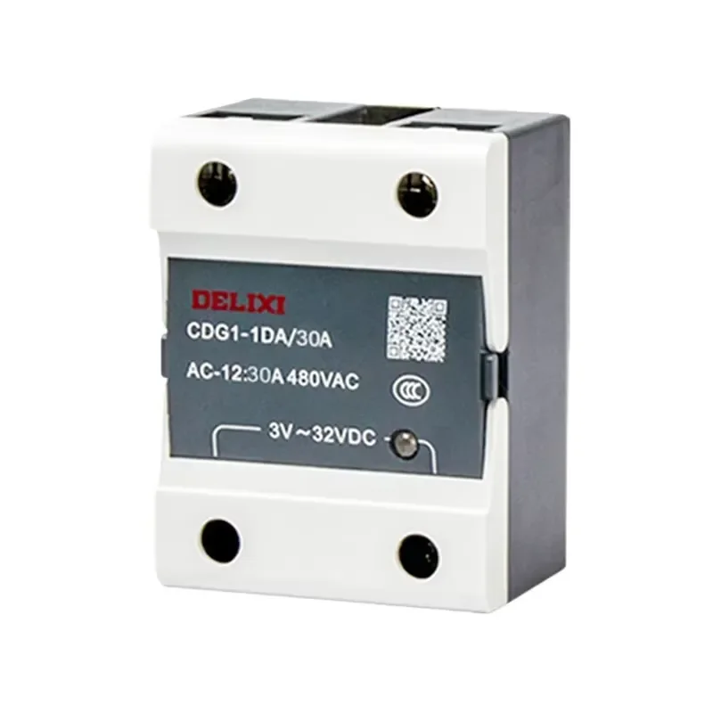 DELIXI CDG1-1DA Solid State Relay - High Precision Switching, Fast Response, Flame-Retardant & Overload Protection