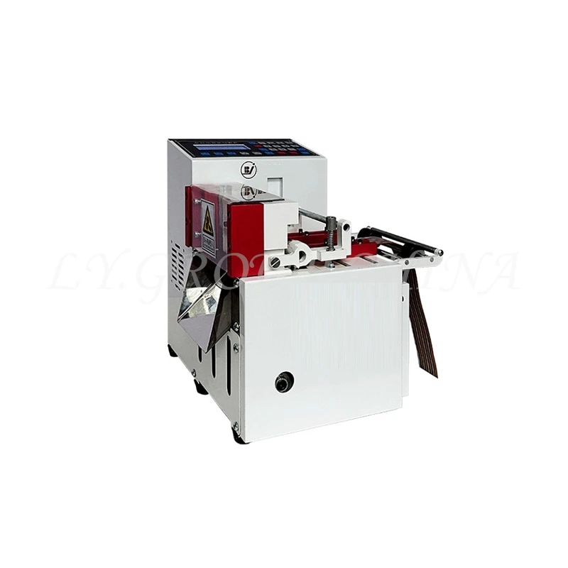 LY-335 Automatic Pipe Cutting Machine Belt-Drive 6 Wheels LY-100 Wire Tube Sleeving For Wire Cable Max Cut Diameter 3-35MM 100MM