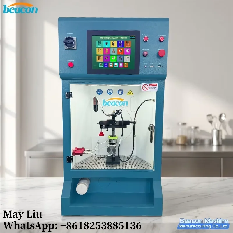 Diesel Repair Common Rail Injector Tester Piezo & Solenoid Injector Test Bank Coding Calibrating Machine