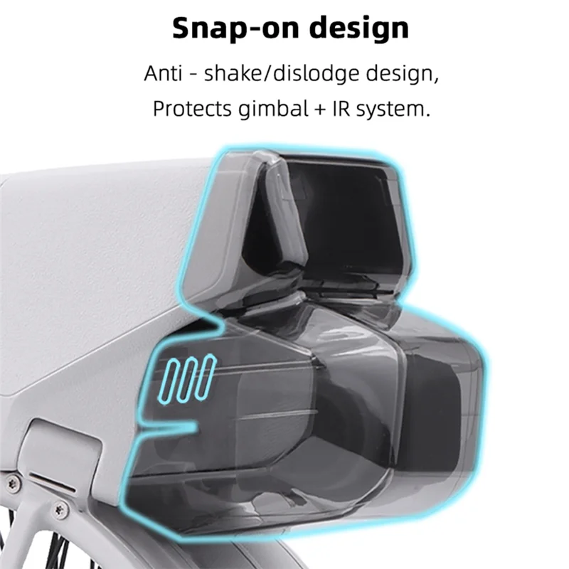 Jabs-para dji flip drone acessórios gimbal câmera tampa de lente à prova de poeira capa de proteção anti-colisão