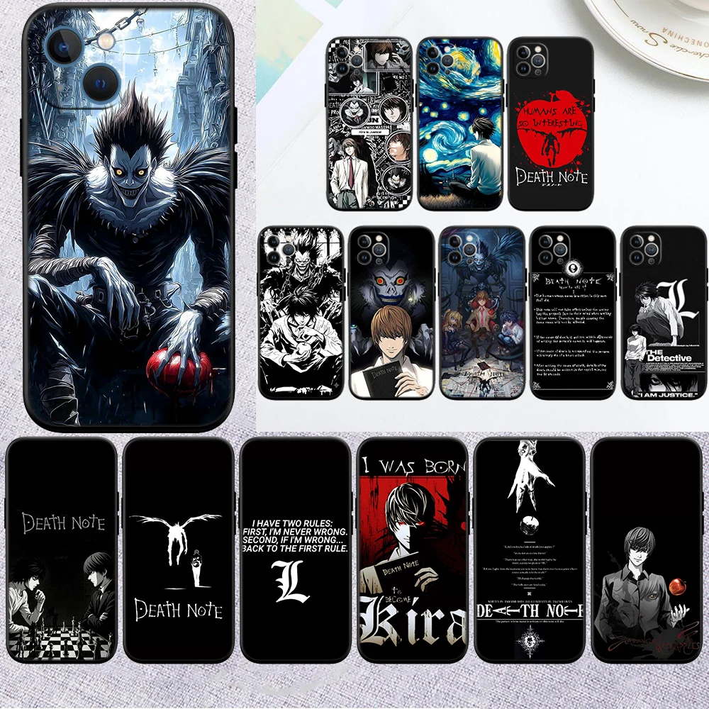 IO53 Death Note Phone Case for Samsung Galaxy M56 A36 A32 A33 A05 A05S A06 A16 A20 A11 A12 A13 A15