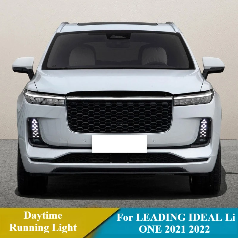 ل الرائدة مثالية لي واحد 2021 2022 Led النهار تشغيل ضوء الجبهة الضباب مصباح DRL ديناميكية بدوره إشارة ليلة الأزرق أضواء القيادة