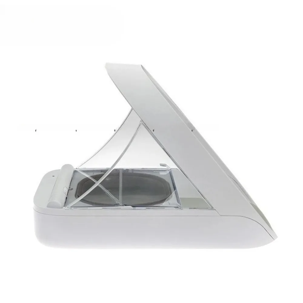 Chip Recognition Sensing Multi Automatic Feeder Pet Bowl Puppy Wet Food Preservation and Insect Prevention