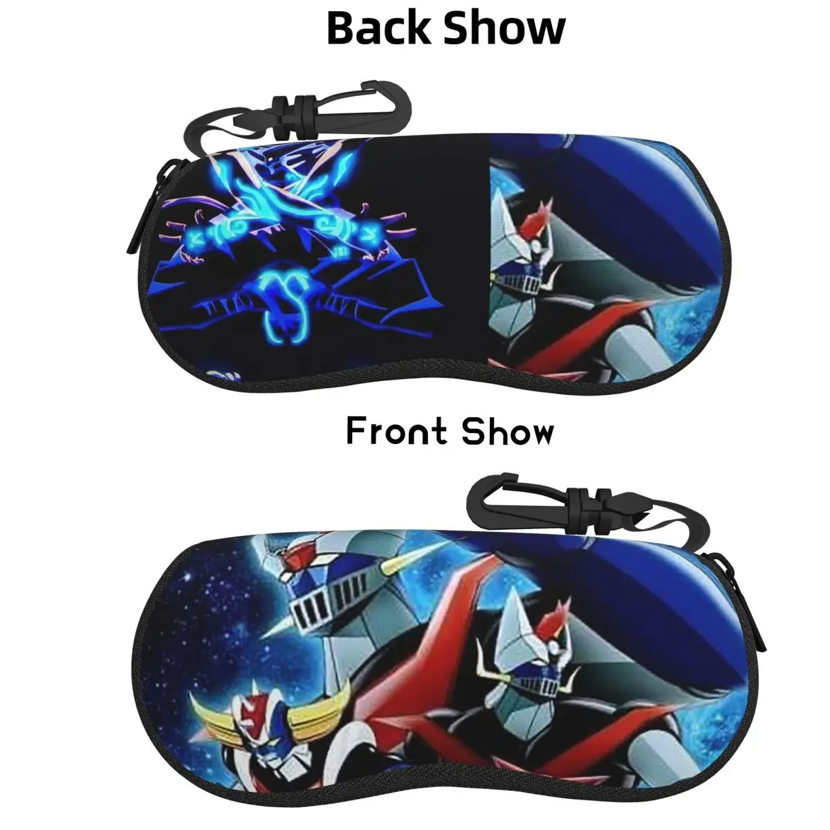 

Mazinger Z Mad Robot Grendizer аниме Манга чехол для очков портативная коробка для солнцезащитных очков для женщин и мужчин мягкая сумка для очков