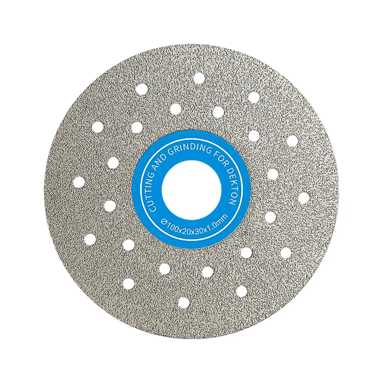 Grinder Cutting Disc High Density Emery Diamond Cut Off Wheel Multihole Design for Ceramic Tile Marble Slate Chamfering