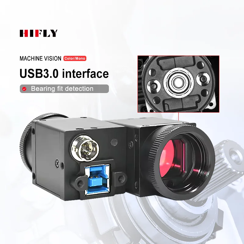 

HIFLY USB3.0 5MP 75fps Industrial Digital Cameras 2/3" Color Machine Vision Global Shutter Industrial Camera