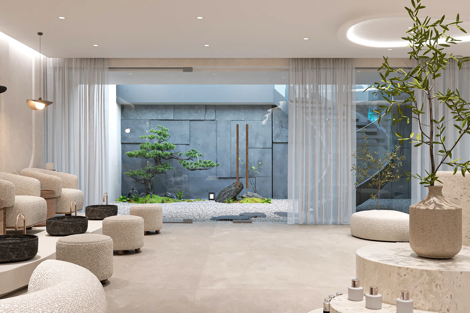 High-end nail salon furniture, - Interior Design Nail Salon 评论和价格