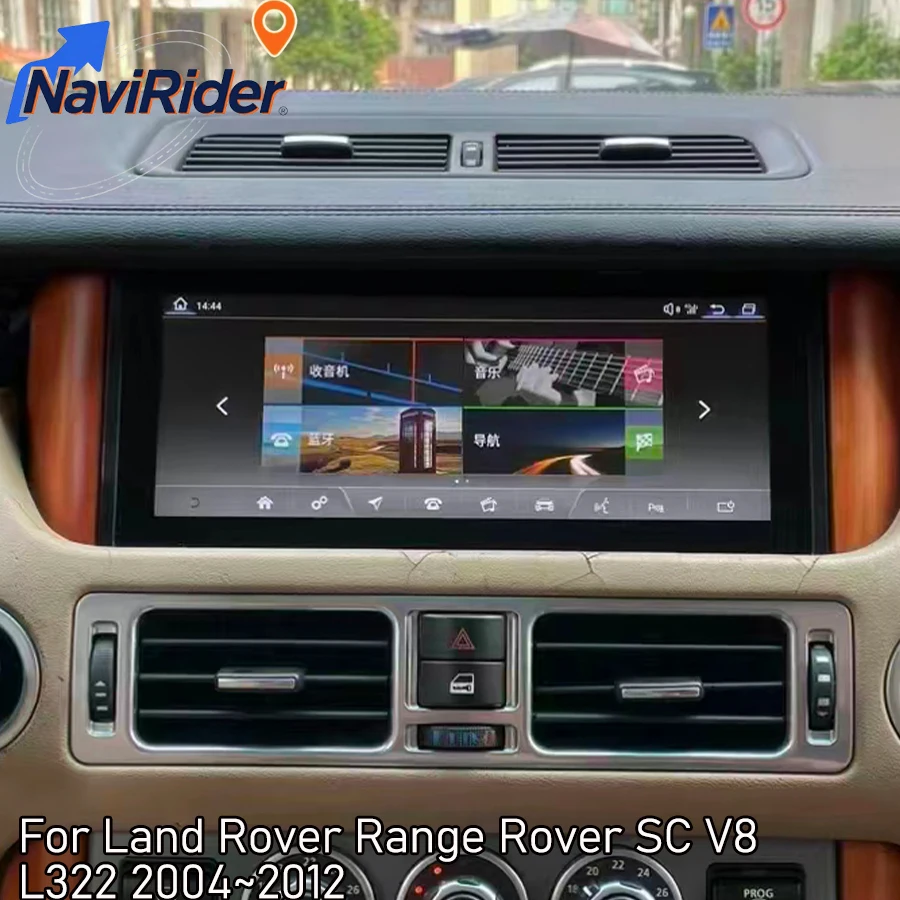 10.25inch Screen Car Android Auto Radio For Land Rover Range Rover SC V8 L322 2004~2012 Stereo CarPlay Multimedia Navigation GPS