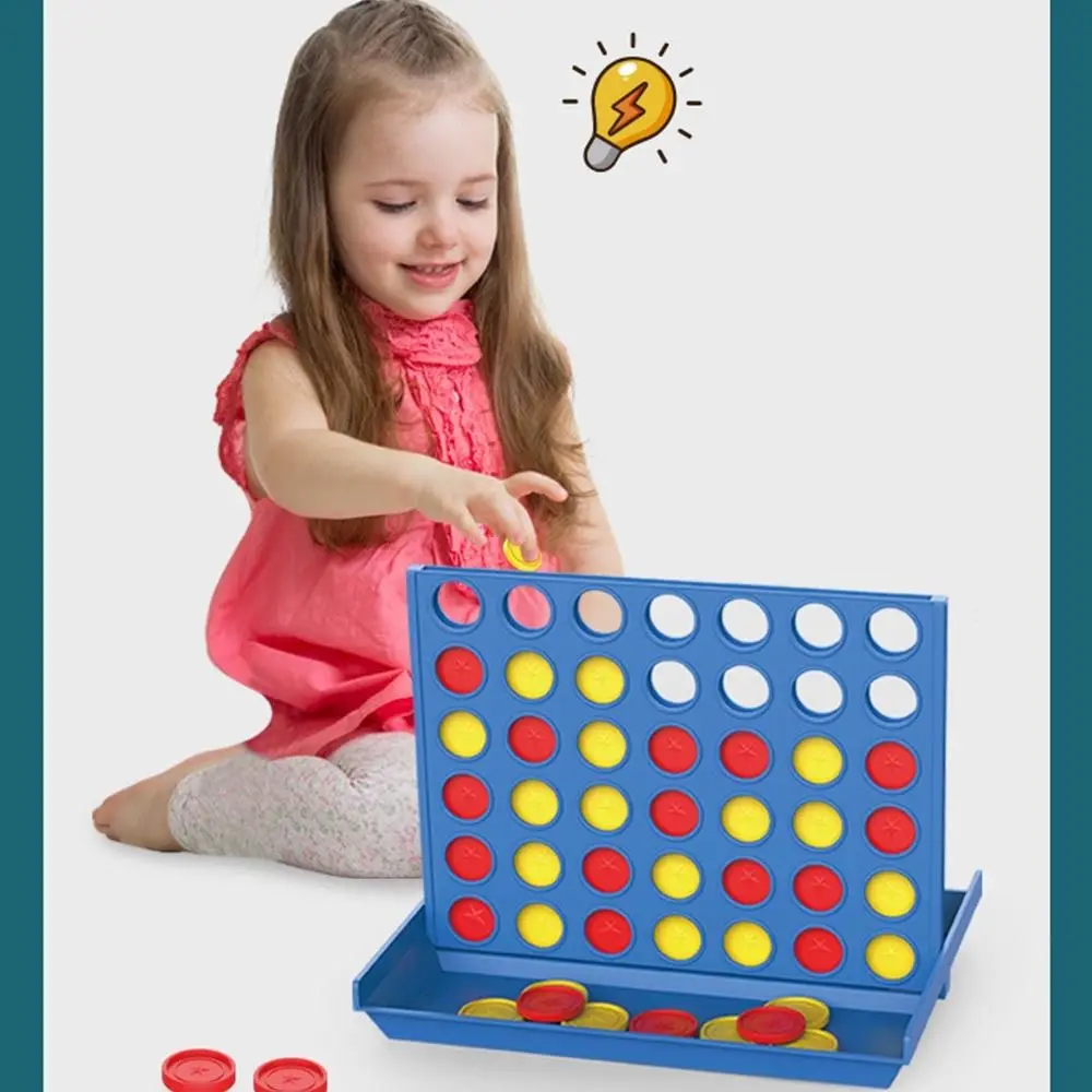 

Fun Educational Toy Logical Thinking Training Classic Family Board Game Children Entertainment Game Connect Game Bingo Chess